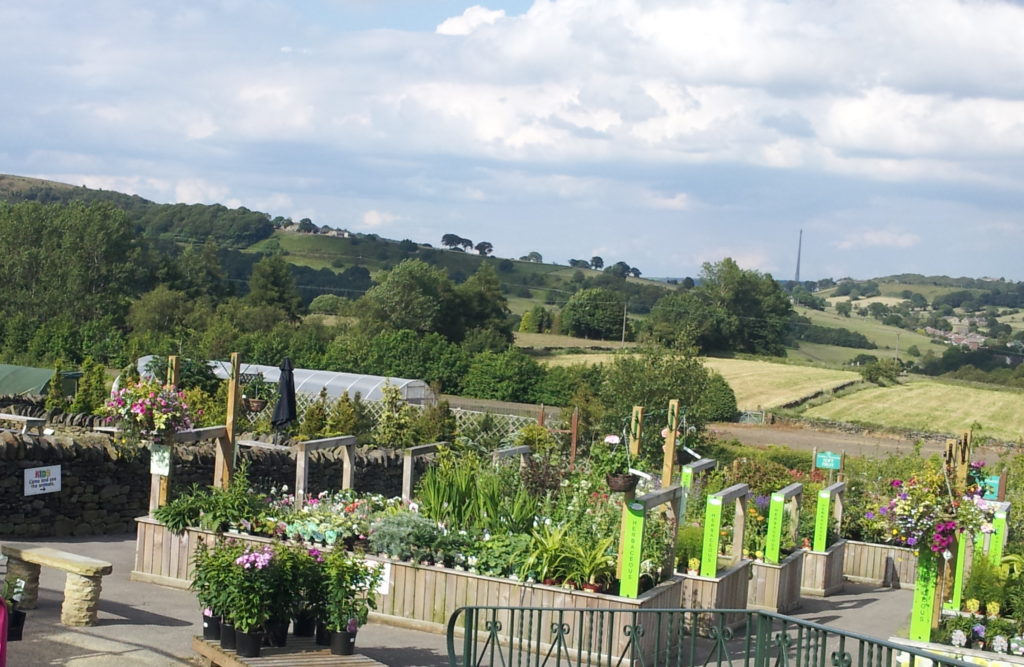 Totties Garden Centre and The Olive Tree Bistro in Holmfirth by