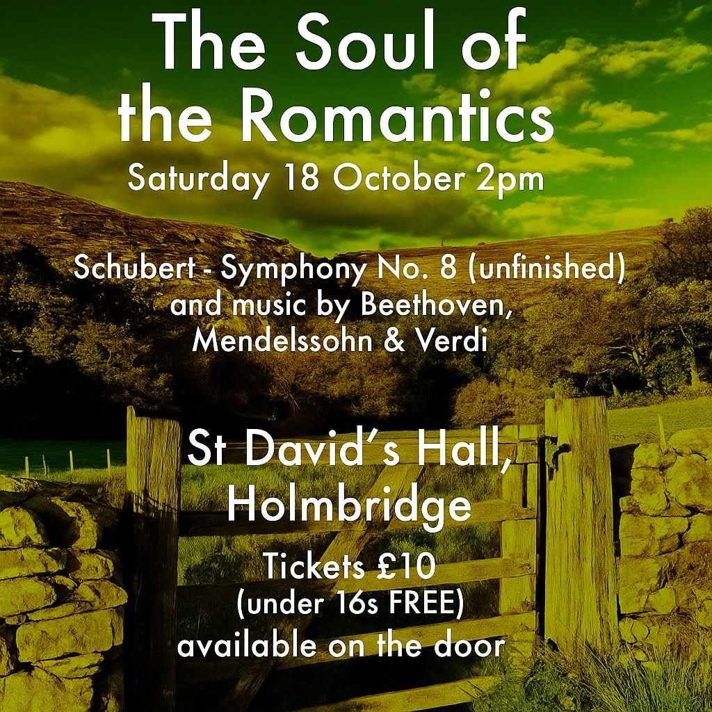 The Soul of the Romantics – A concert by the Holme Valley Orchestra
